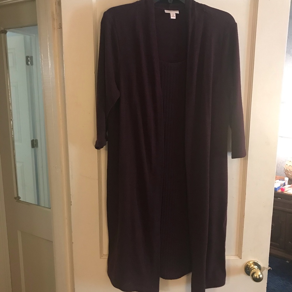 Women’s purple dress